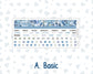 Kit 0249 - Laurel Denise The Jo Planner - Monthly Kit - January - Icy Lace