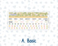 Kit 0280 - Laurel Denise The Jo Planner - Monthly Kit - Half Past Six In August