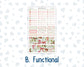 Kit 0308 - Laurel Denise The Jo Planner - Monthly Kit - December - Knit & Holly
