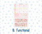 Kit 0294 - Laurel Denise The Jo Planner - Monthly Kit - September - Rosy Reveria