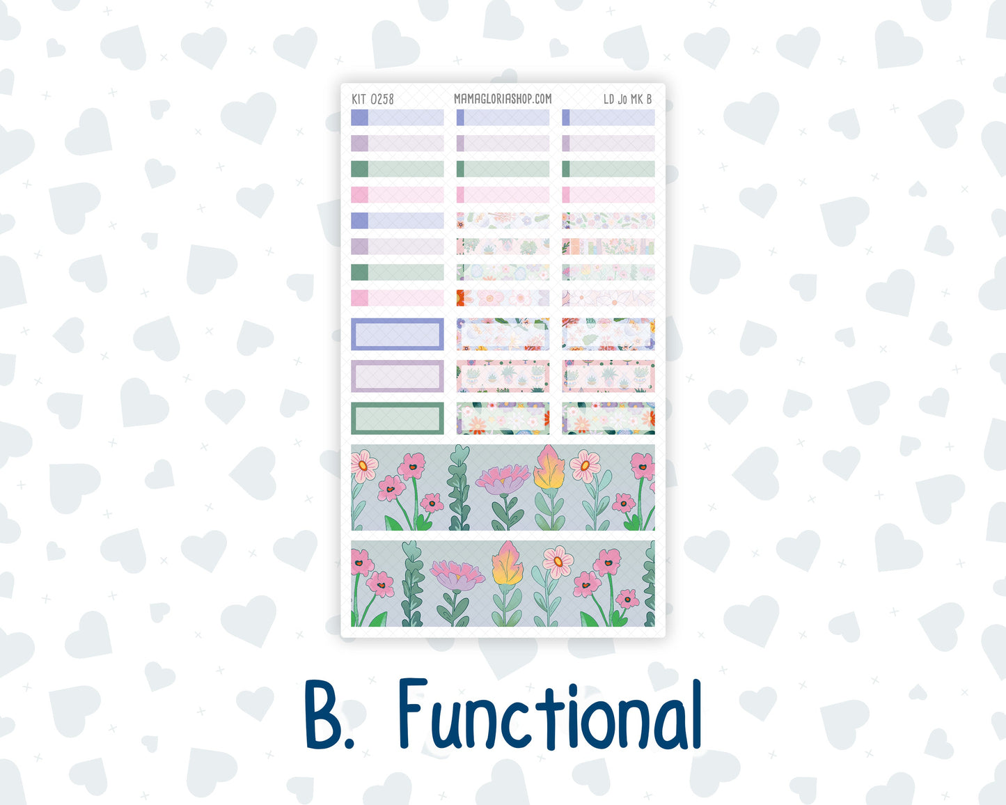 Kit 0258 - Laurel Denise The Jo Planner - Monthly Kit - March - Plant Therapy