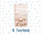 Kit 0296 - Laurel Denise The Jo Planner - Monthly Kit - September - Coffee Break
