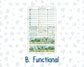 Kit 0264 - Laurel Denise The Jo Planner - Monthly Kit - May - Spring Walk