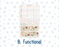 Kit 0259 - Laurel Denise The Jo Planner - Monthly Kit - March - Spring Garden Chores