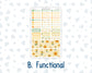Kit 0277 - Laurel Denise The Jo Planner - Monthly Kit - August - Sunflower Drama Club