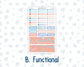 Kit 0268 - Laurel Denise The Jo Planner - Monthly Kit - June - Sea Sweeties