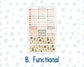 Kit 0298 - Laurel Denise The Jo Planner - Monthly Kit - October - Velvet Bloom