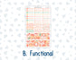 Kit 0278 - Laurel Denise The Jo Planner - Monthly Kit - August - Oops, All Peaches