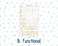 Kit 0260 - Laurel Denise The Jo Planner - Monthly Kit - April - Pastel Egg Hunt