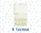 Kit 0256 - Laurel Denise The Jo Planner - Monthly Kit - March - Froggy Luck
