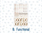 Kit 0303 - Laurel Denise The Jo Planner - Monthly Kit - November - Into The Woods