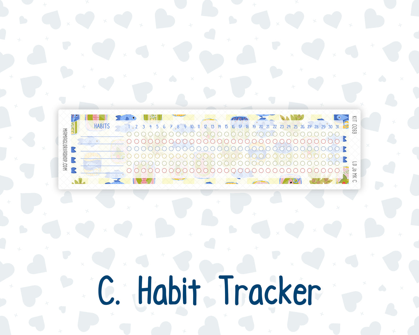 Kit 0269 - Laurel Denise The Jo Planner - Monthly Kit - June - Dolce Mare