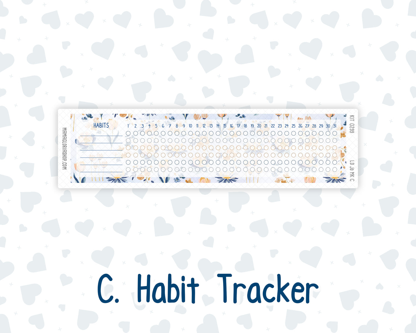 Kit 0299 - Laurel Denise The Jo Planner - Monthly Kit - October - Book Nook