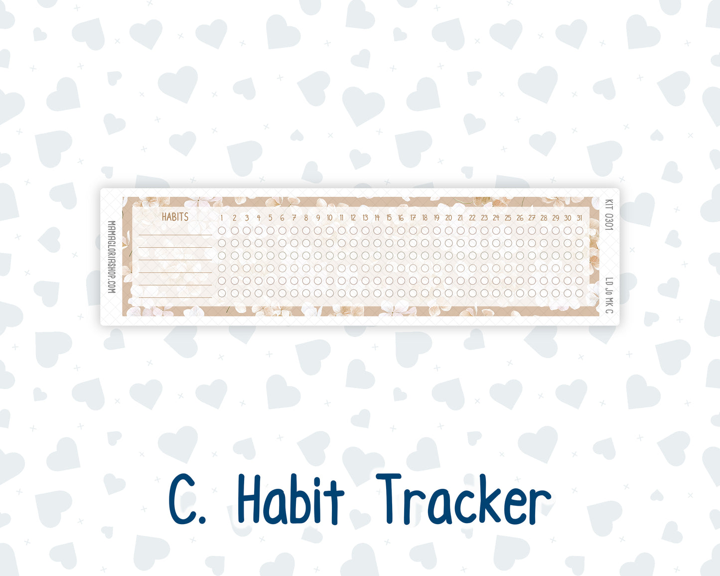 Kit 0301 - Laurel Denise The Jo Planner - Monthly Kit - November - Sunday Comfort