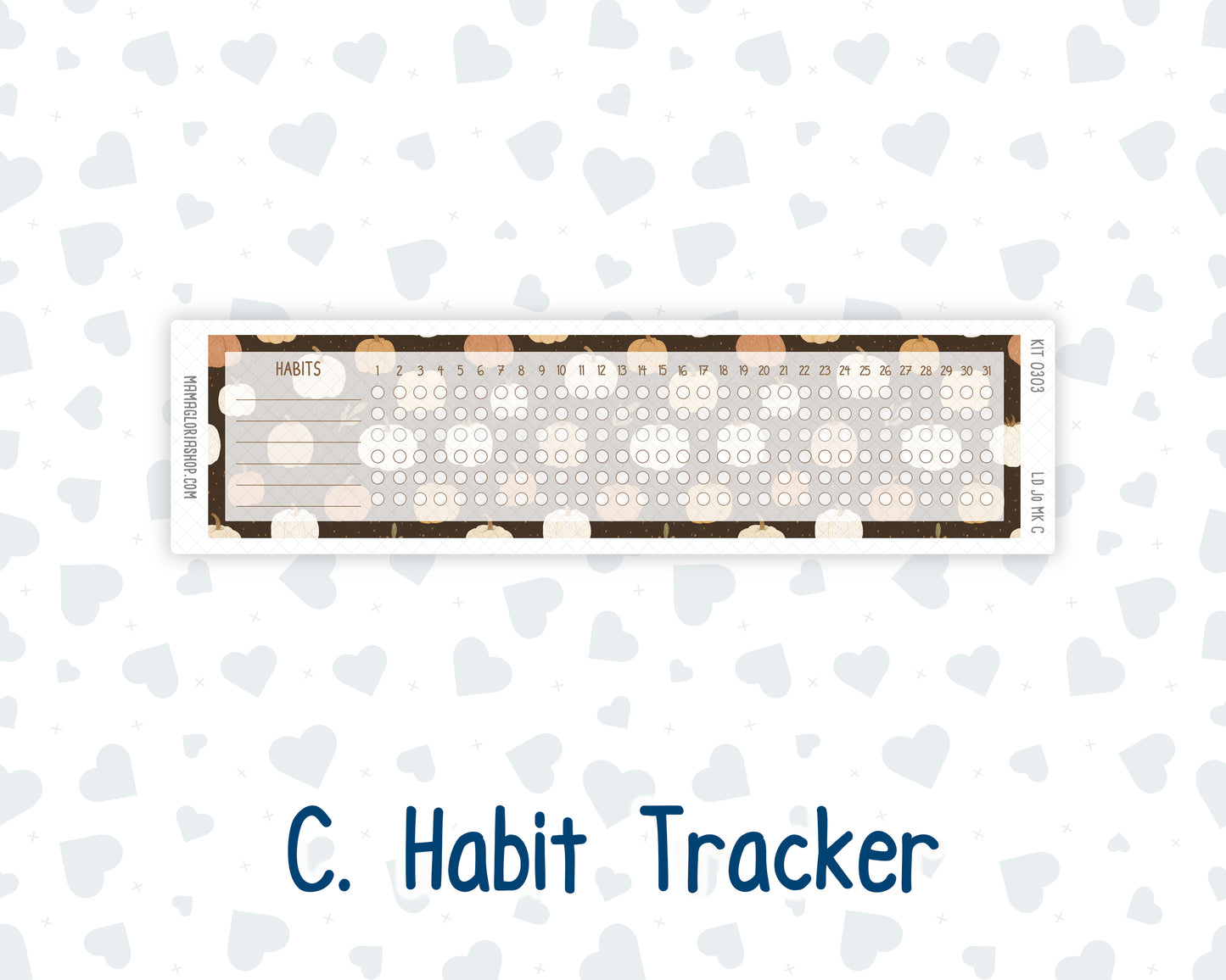 Kit 0303 - Laurel Denise The Jo Planner - Monthly Kit - November - Into The Woods