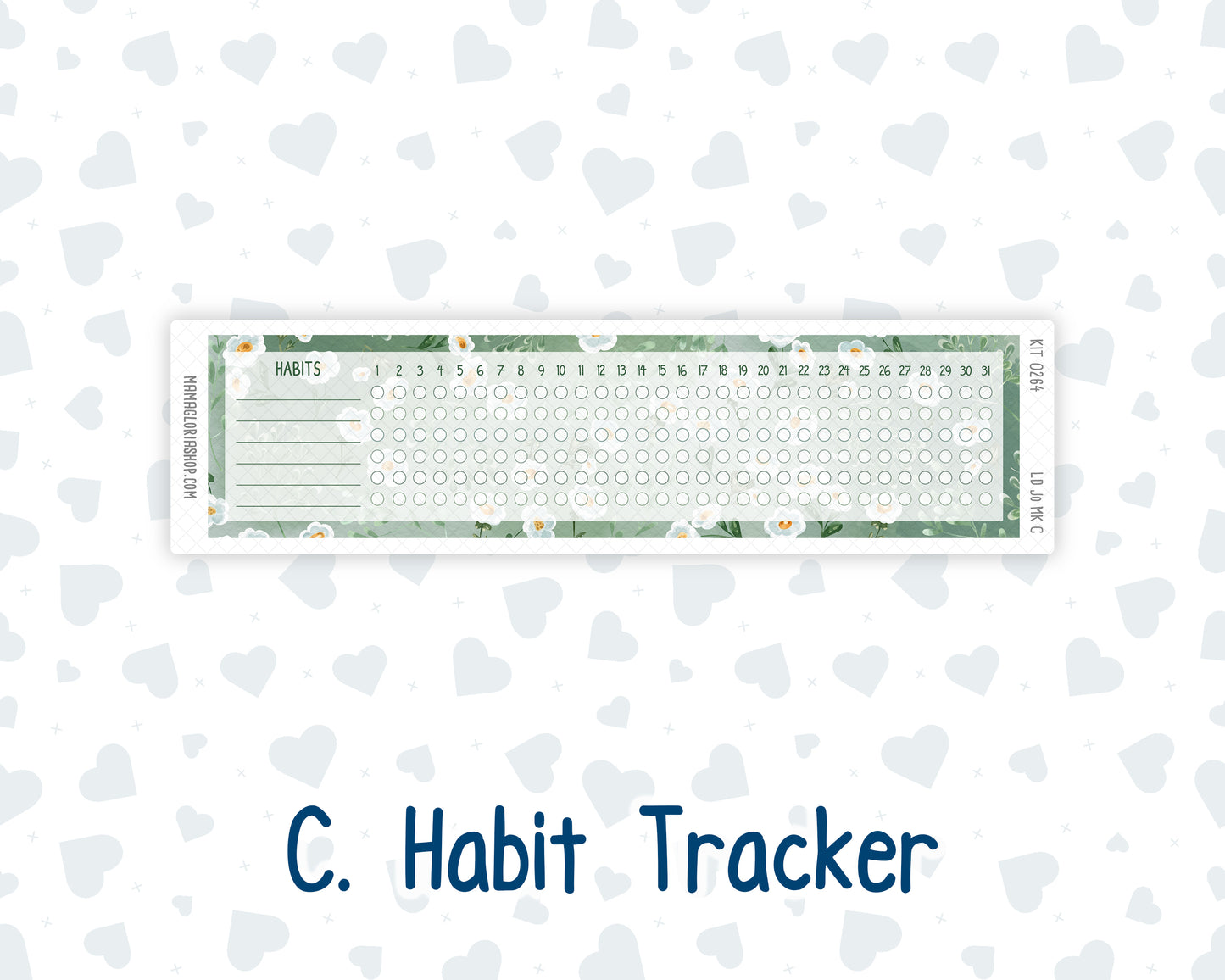 Kit 0264 - Laurel Denise The Jo Planner - Monthly Kit - May - Spring Walk
