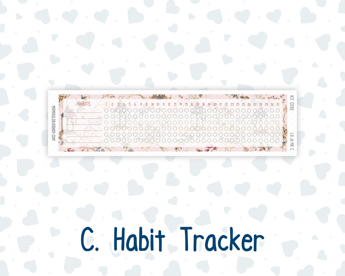 Kit 0293 - Laurel Denise The Jo Planner - Monthly Kit - September - Fleur de Provence