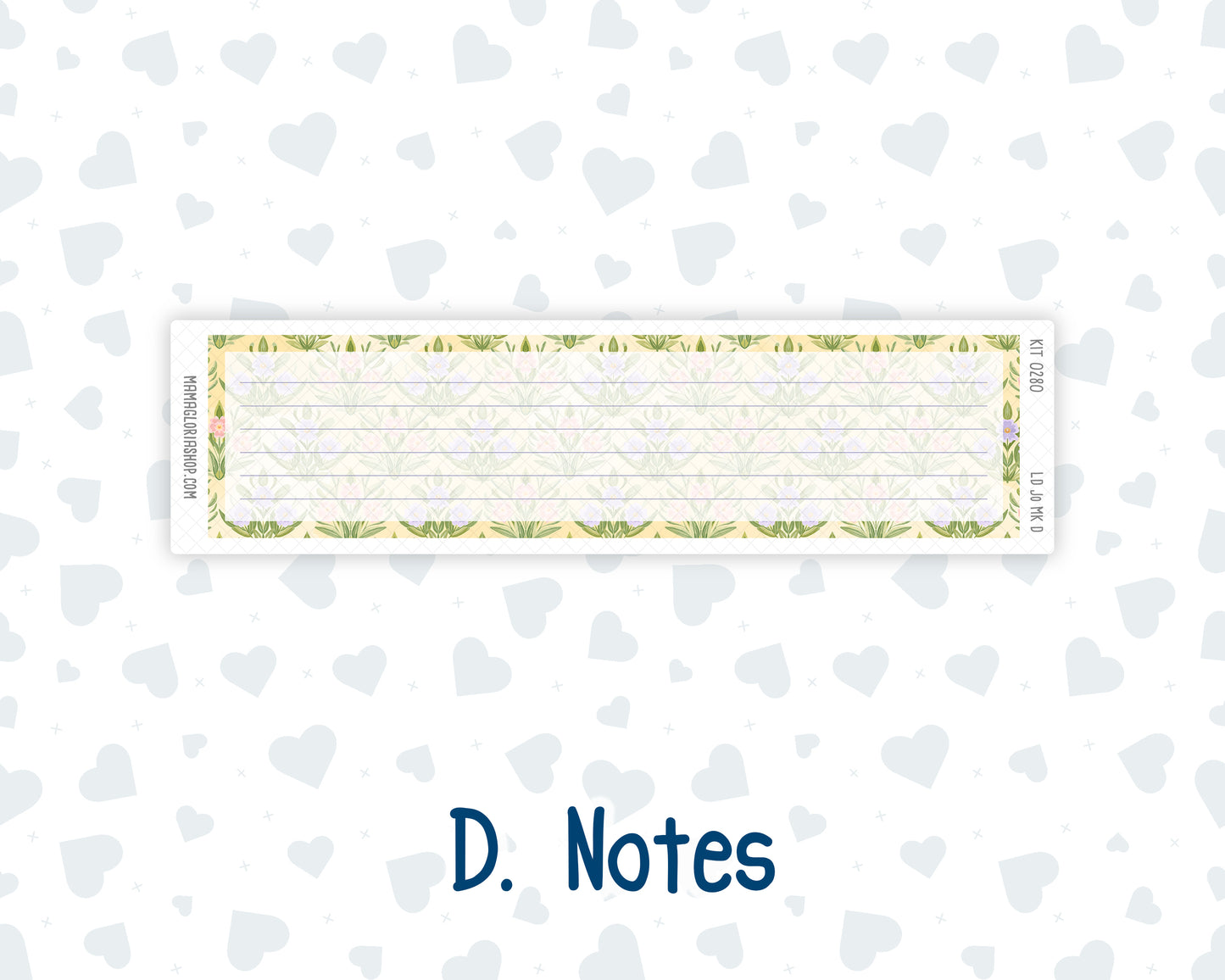 Kit 0280 - Laurel Denise The Jo Planner - Monthly Kit - Half Past Six In August