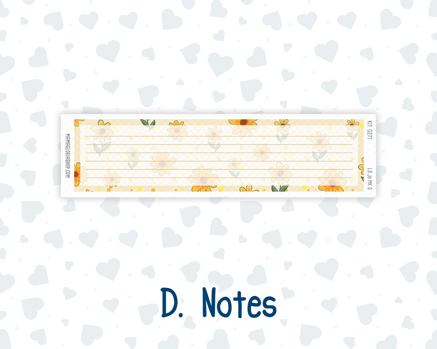 Kit 0277 - Laurel Denise The Jo Planner - Monthly Kit - August - Sunflower Drama Club