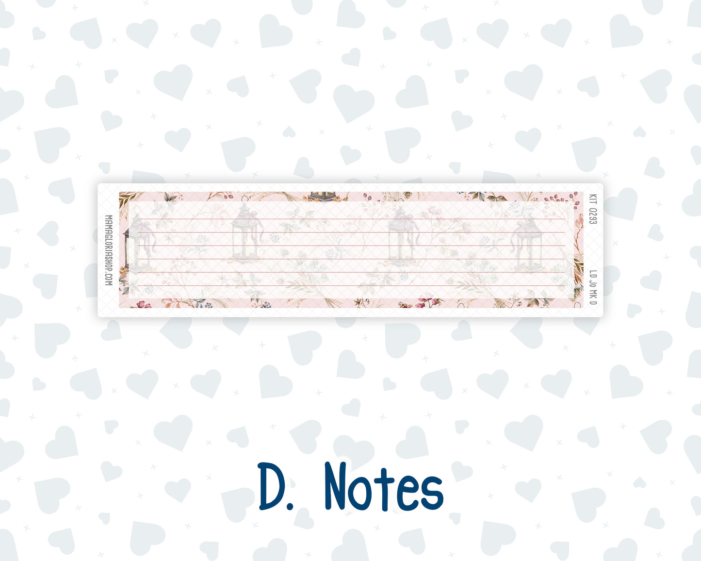 Kit 0293 - Laurel Denise The Jo Planner - Monthly Kit - September - Fleur de Provence
