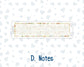 Kit 0300 - Laurel Denise The Jo Planner - Monthly Kit - October - Autumn Stroll