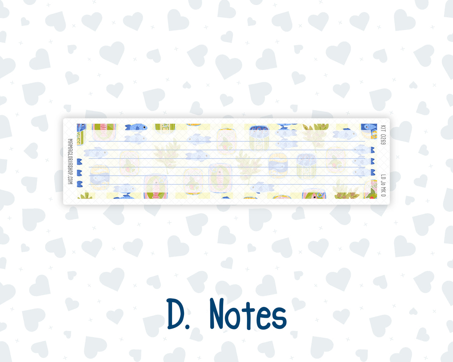 Kit 0269 - Laurel Denise The Jo Planner - Monthly Kit - June - Dolce Mare
