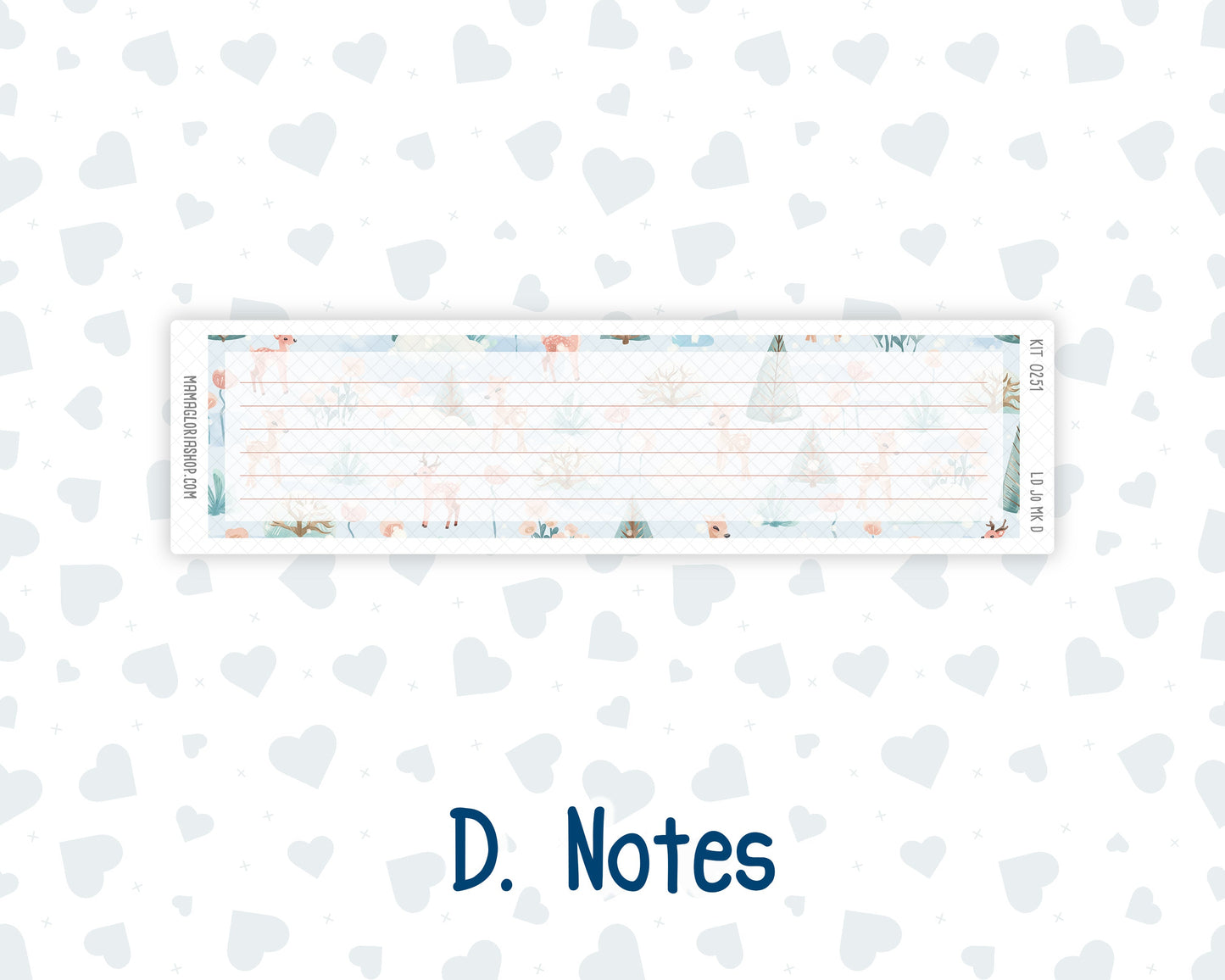 Kit 0251 - Laurel Denise The Jo Planner - Monthly Kit - January - Pine & Paws