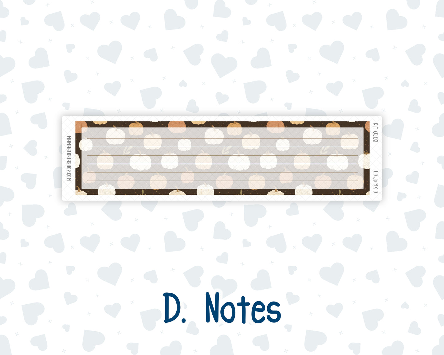 Kit 0303 - Laurel Denise The Jo Planner - Monthly Kit - November - Into The Woods