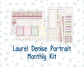 Kit 0232 - Laurel Denise Portrait - Monthly Kit - September - Heirloom Garden