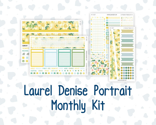 Kit 0227 - Laurel Denise Portrait - Monthly Kit - July - Lemon Grove