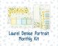 Kit 0227 - Laurel Denise Portrait - Monthly Kit - July - Lemon Grove