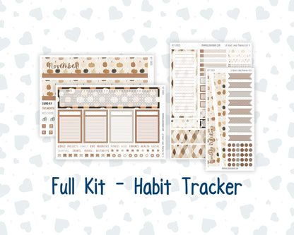 Kit 0303 - Laurel Denise The Scout Planner Large - Monthly Kit - November - Into The Woods
