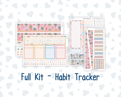 Kit 0270 - Laurel Denise The Scout Planner Large - Monthly Kit - June - Beachside Bliss