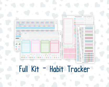 Kit 0262 - Laurel Denise The Scout Planner Large - Monthly Kit - April - Spring Puffs