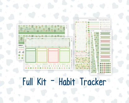 Kit 0256 - Laurel Denise The Scout Planner Large - Monthly Kit - March - Froggy Luck