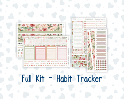 Kit 0308 - Laurel Denise The Scout Planner Large - Monthly Kit - December - Knit & Holly