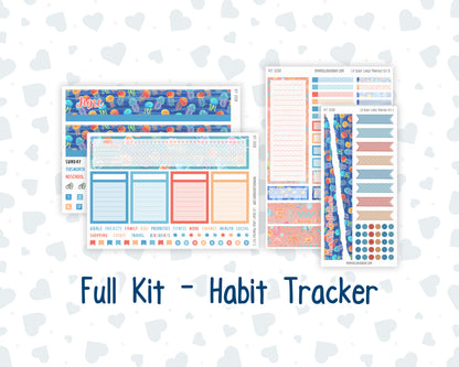 Kit 0268 - Laurel Denise The Scout Planner Large - Monthly Kit - June - Sea Sweeties