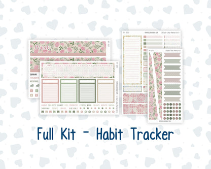 Kit 0257 - Laurel Denise The Scout Planner Large - Monthly Kit - March - Blush Garden