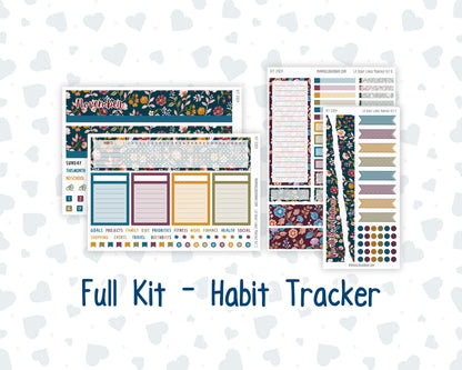 Kit 0304 - Laurel Denise The Scout Planner Large - Monthly Kit - November - Autumn In Bloom