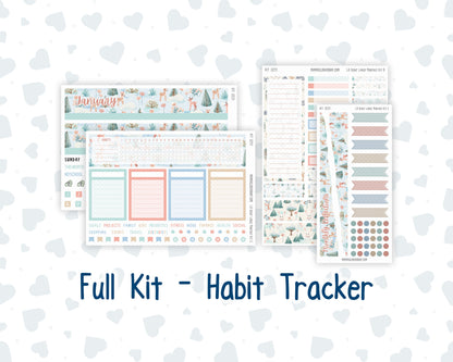 Kit 0251 - Laurel Denise The Scout Planner Large - Monthly Kit - January - Pine & Paws