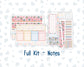 Kit 0270 - Laurel Denise The Scout Planner Large - Monthly Kit - June - Beachside Bliss