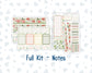 Kit 0295 - Laurel Denise The Scout Planner Large - Monthly Kit - September - Apple Harvest