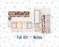 Kit 0298 - Laurel Denise The Scout Planner Large - Monthly Kit - October - Velvet Bloom