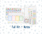 Kit 0279 - Laurel Denise The Scout Planner Large - Monthly Kit - August - Not Ready For School