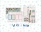 Kit 0275 - Laurel Denise The Scout Planner Large - Monthly Kit - July - Tropical Safari Blush