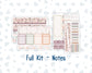 Kit 0293 - Laurel Denise The Scout Planner Large - Monthly Kit - September - Fleur de Provence