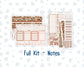 Kit 0296 - Laurel Denise The Scout Planner Large - Monthly Kit - September - Coffee Break