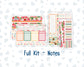 Kit 0271 - Laurel Denise The Scout Planner Large - Monthly Kit - June - Strawberry Shore
