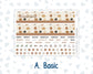 Kit 0303 - Laurel Denise The Scout Planner Large - Monthly Kit - November - Into The Woods