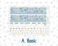 Kit 0265 - Laurel Denise The Scout Planner Large - Monthly Kit - May - Honeybee Sky